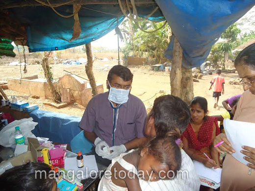 Health camp at Pachanady, Vamanjoor, for BC community 3
